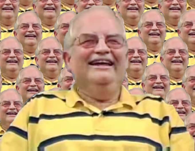 Send You A Picture Of A Old Man Laughing By Derpyboi Fiverr 