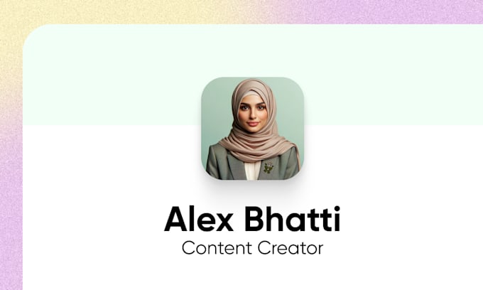 create profile photo for social media