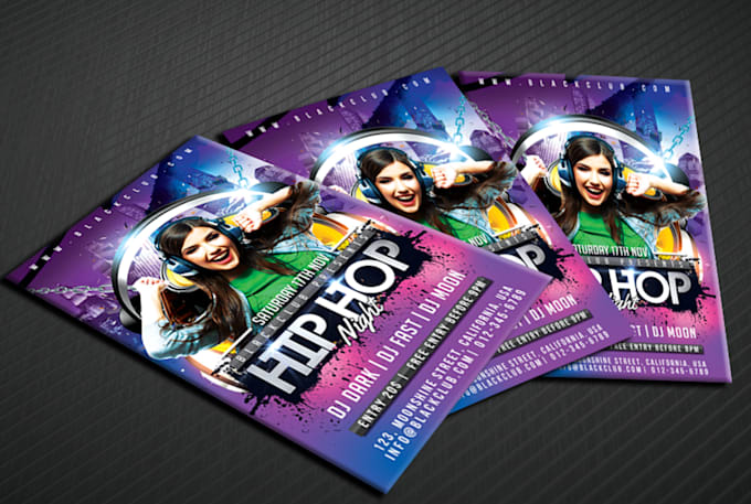 design creative flyer and posters for you