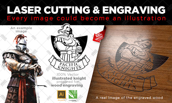 create a great file for laser cutting and engraving