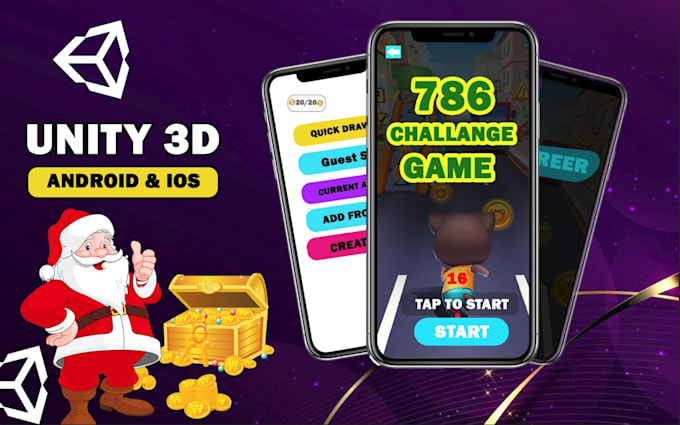 develop a 3d game in unity