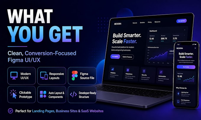 do figma website design website UI UX design