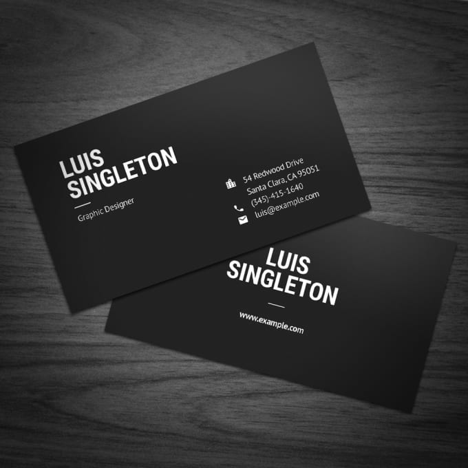 design professional business card