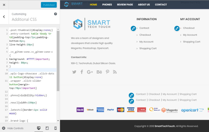 fix your wordpress site html and CSS issues