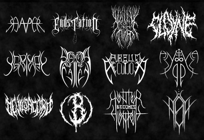 Draw a metal band logo by Neon_cacti | Fiverr