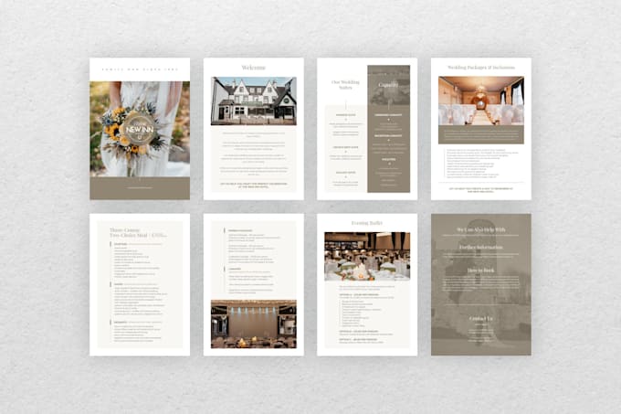 create luxury property, corporate brochure design