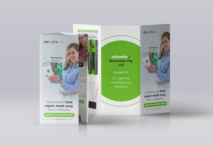 fantastic bifold or trifold brochure, pamphlet design