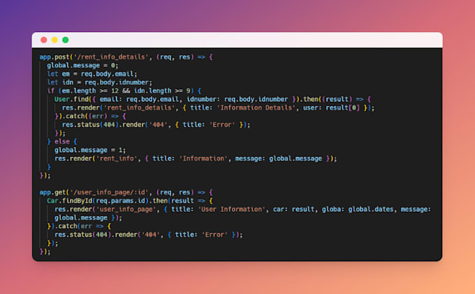 build rest apis for crud projects using nodejs, expressjs