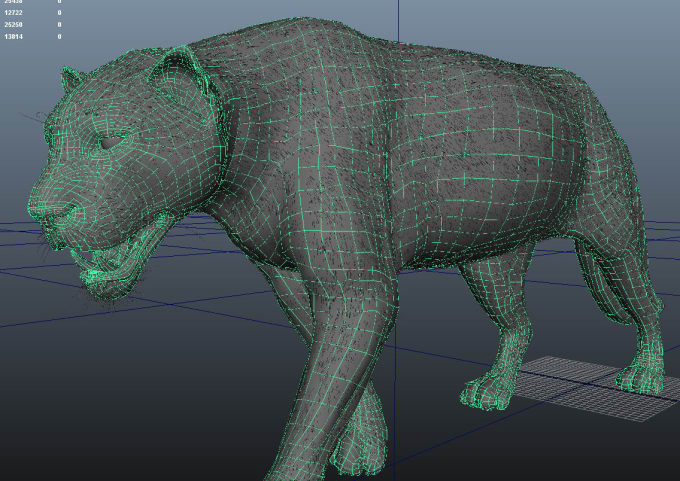 develop realistic detailed 3d model with animation for you