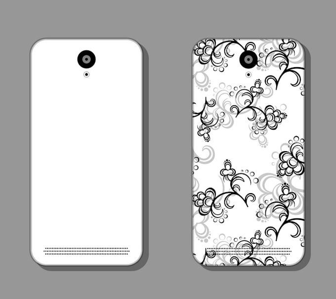 design creative phone case with mock up within 24 hours