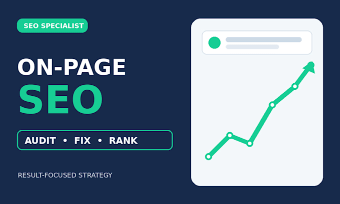 do complete on page and technical SEO optimization