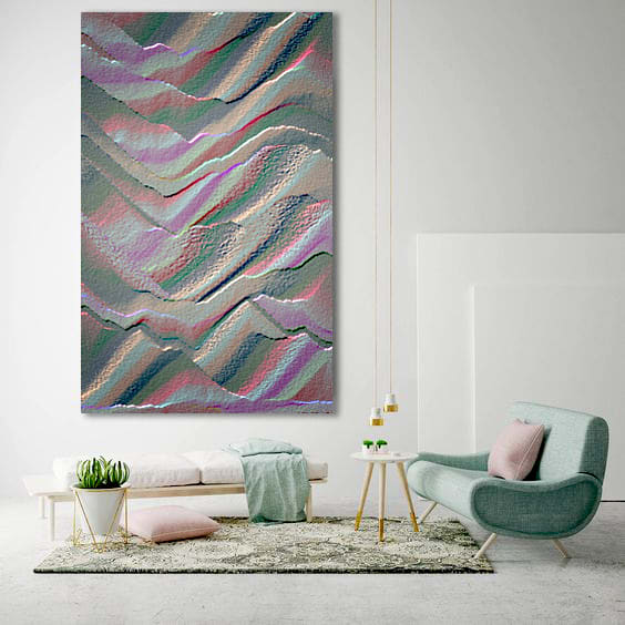 create abstract art  and murals