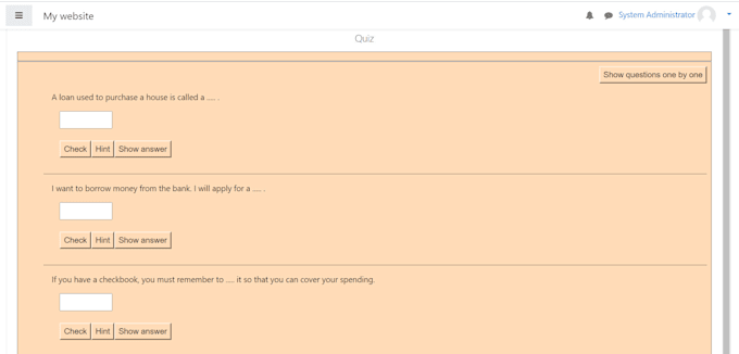 create quizzes for your moodle course