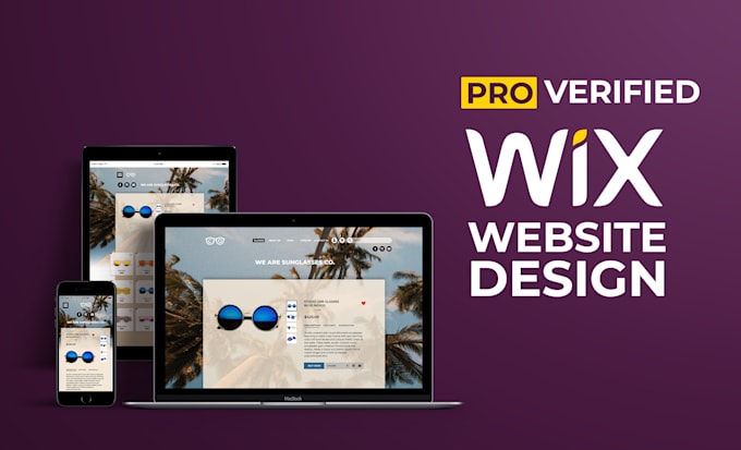 design wix website for you