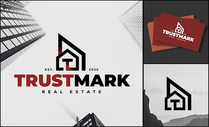 design professional real estate, construction, property logo