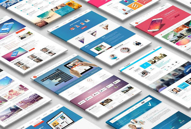 create a full website for your business or organization
