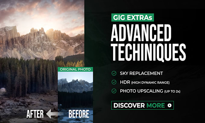 edit and retouch your landscape photos