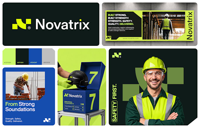 do business logo design, branding kit and brand identity