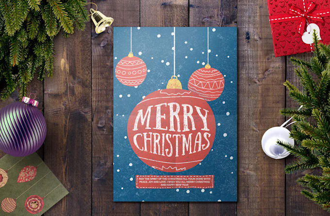 design exclusive personalized christmas, greeting card
