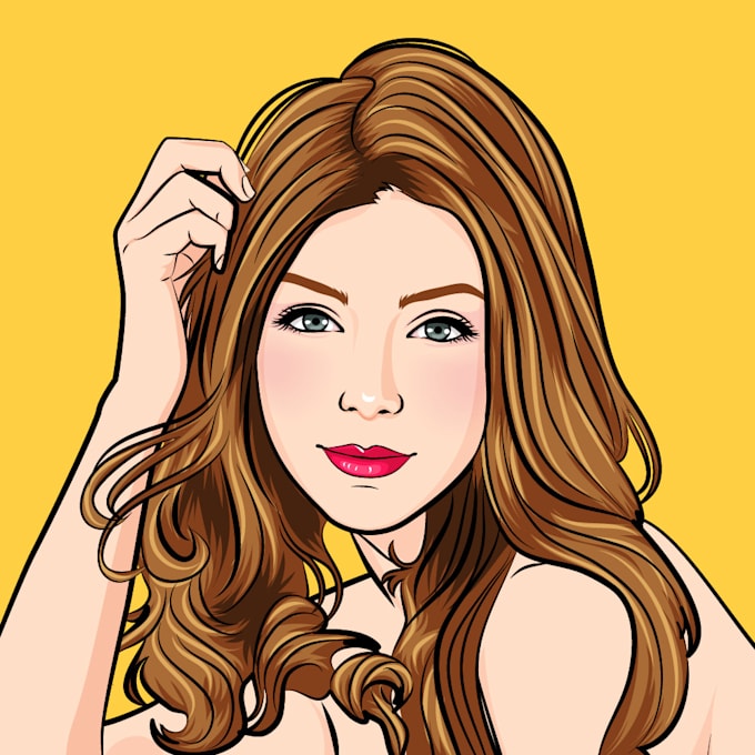 draw your images into vector in a custom styles