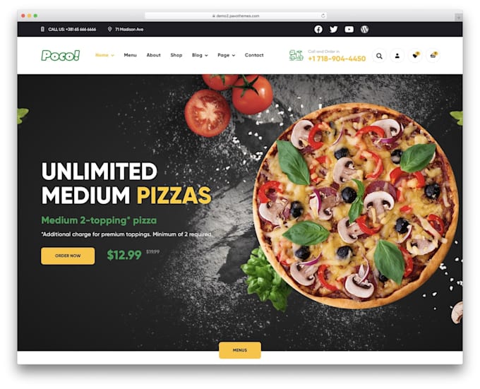 develop business or ecommerce woocommerce wordpress website