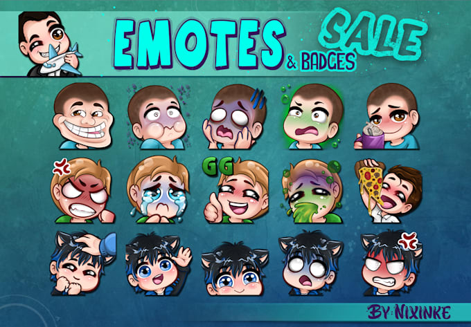 create twitch emotes and badges