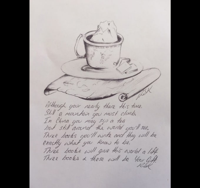 Draw A Psychic Drawing And Poem About You By Invisionart
