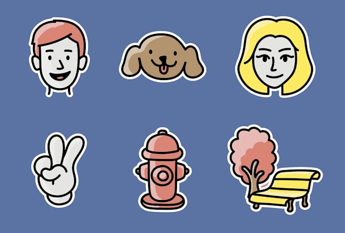 create a unique set of icons