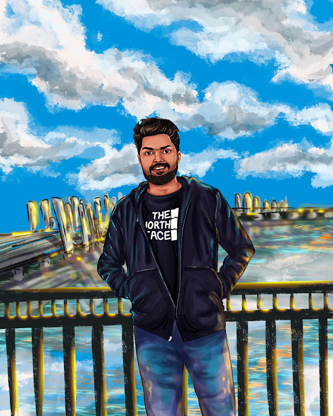 draw realistic digital portraits
