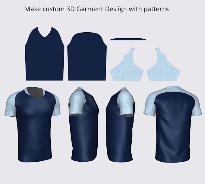 create 3d animated garments