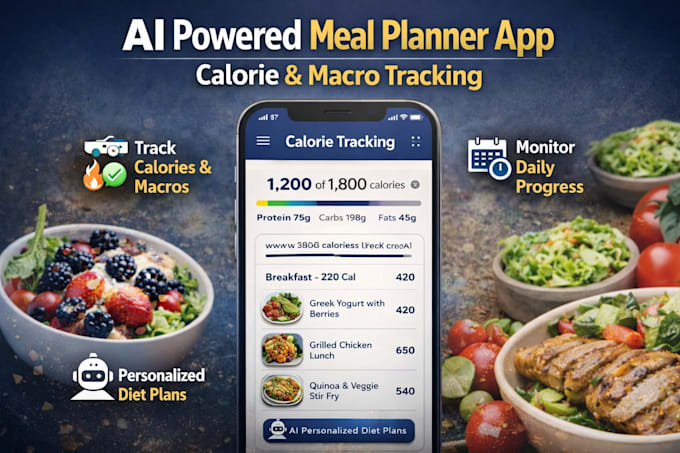 develop ai nutrition and meal planner mobile app