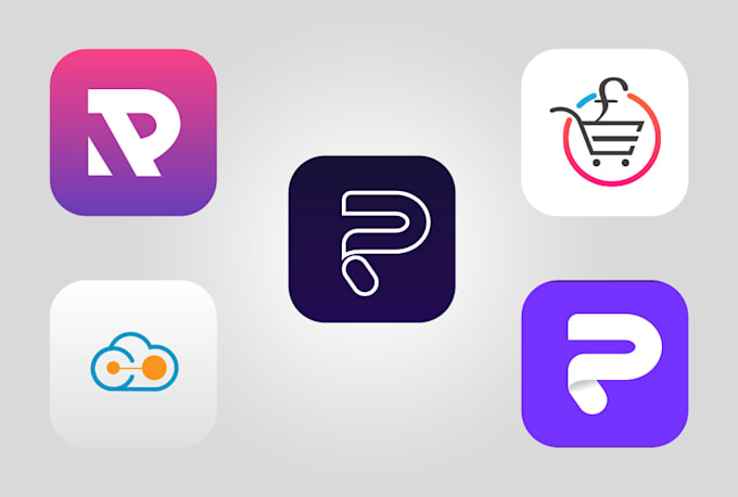 design unique mobile appicon app logo for mobile app