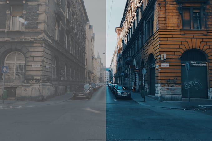 do professional video editing, color grading and color correction