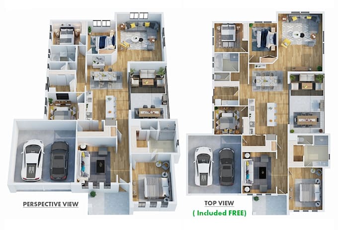 create 3d floor plan for your house