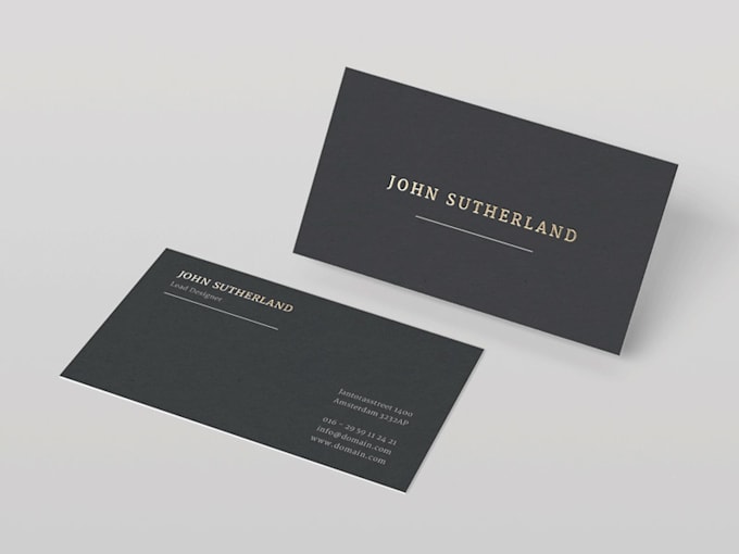 Design Awesome Business Card By Leorandell