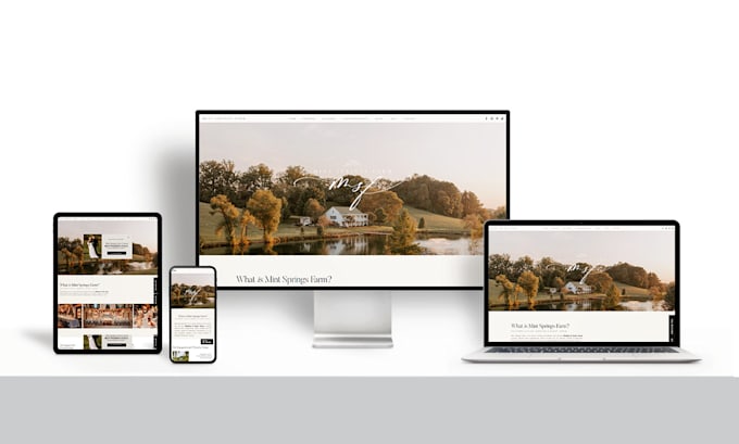 design and redesign custom wix website development