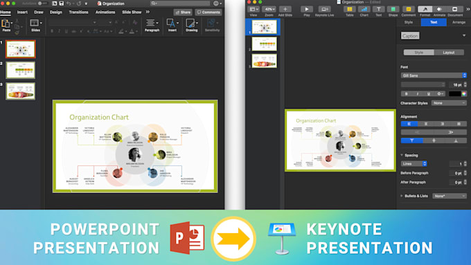 convert powerpoint to keynote