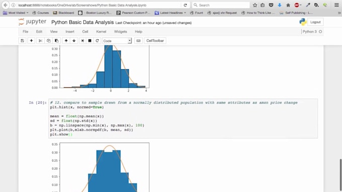 assist in python for data analysis and models