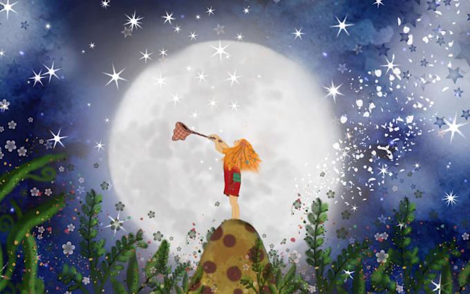 draw, illustrate and design anything including children books and covers