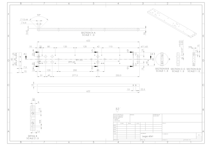 draft any 2d technical drawing in autocad and solidworks