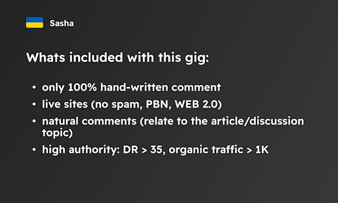 make high quality blog comment backlinks