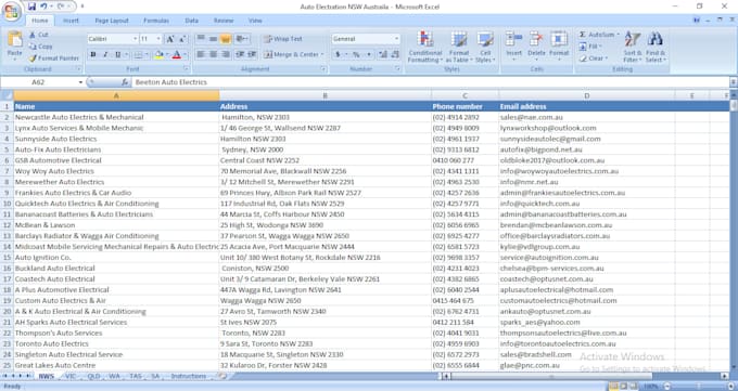 perform web scraping, email extraction and contacts