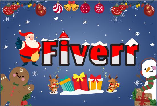 decorate christmas or any event logo for you