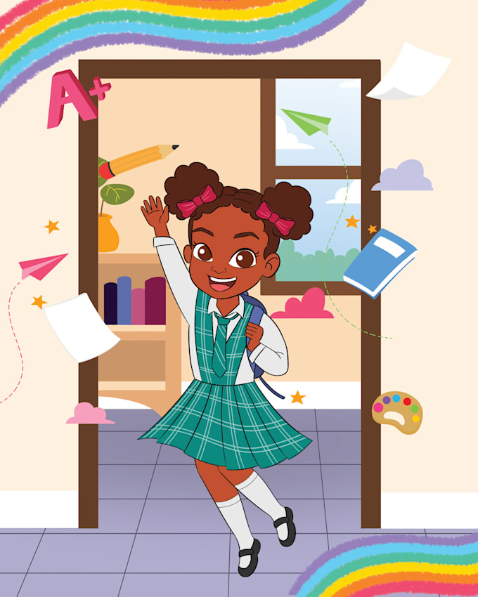 illustrate your childrens book illustration and cover