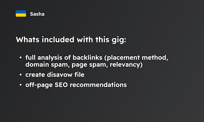analyze toxic links and create disavow file
