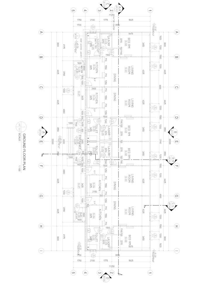 draw your architectural drawings, pdf to autocad