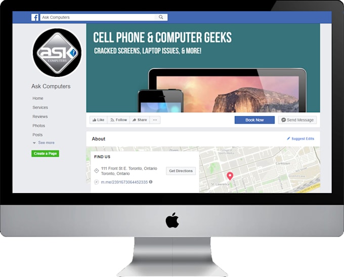 setup your facebook business page