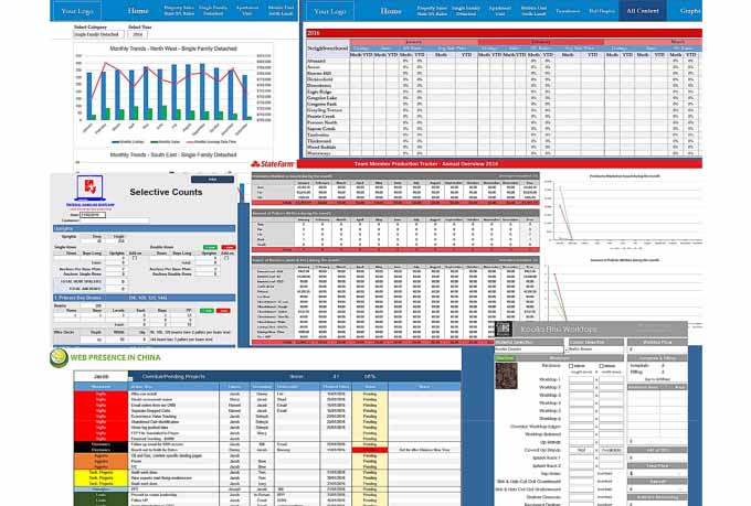 create, data entry, enhance, automate your excel spreadsheet