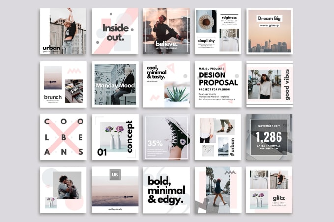 Design professional instagram posts by Mamunkausar | Fiverr