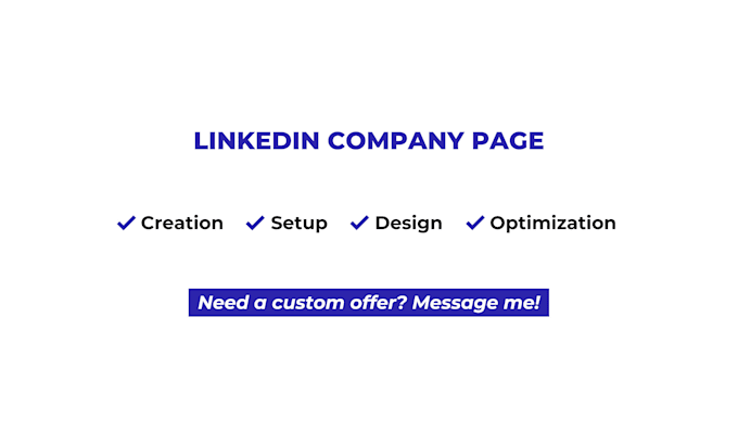 setup and optimize your linkedin company page